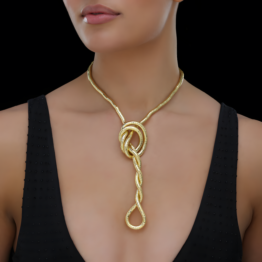 20 in 1 Necklace Waterproof Golden - Bendable & Adjustable