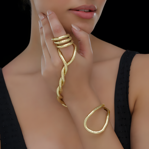 20 in 1 Necklace Waterproof Golden - Bendable & Adjustable