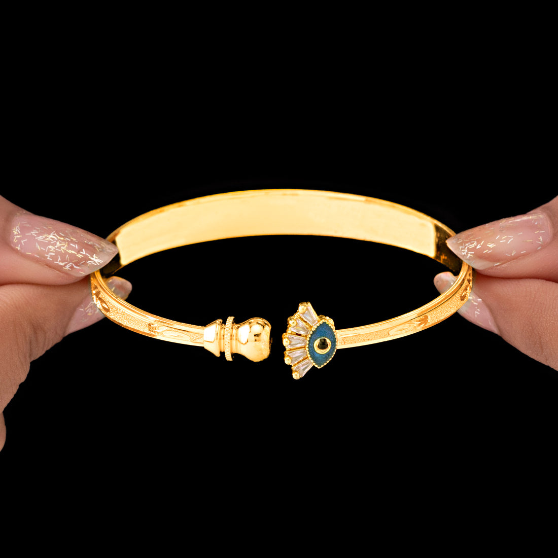 ORNA Evil Eye Golden Bracelet