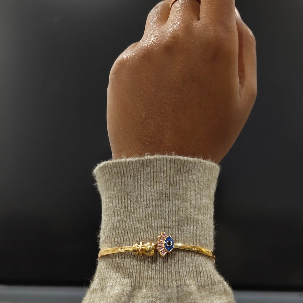 ORNA Evil Eye Golden Bracelet