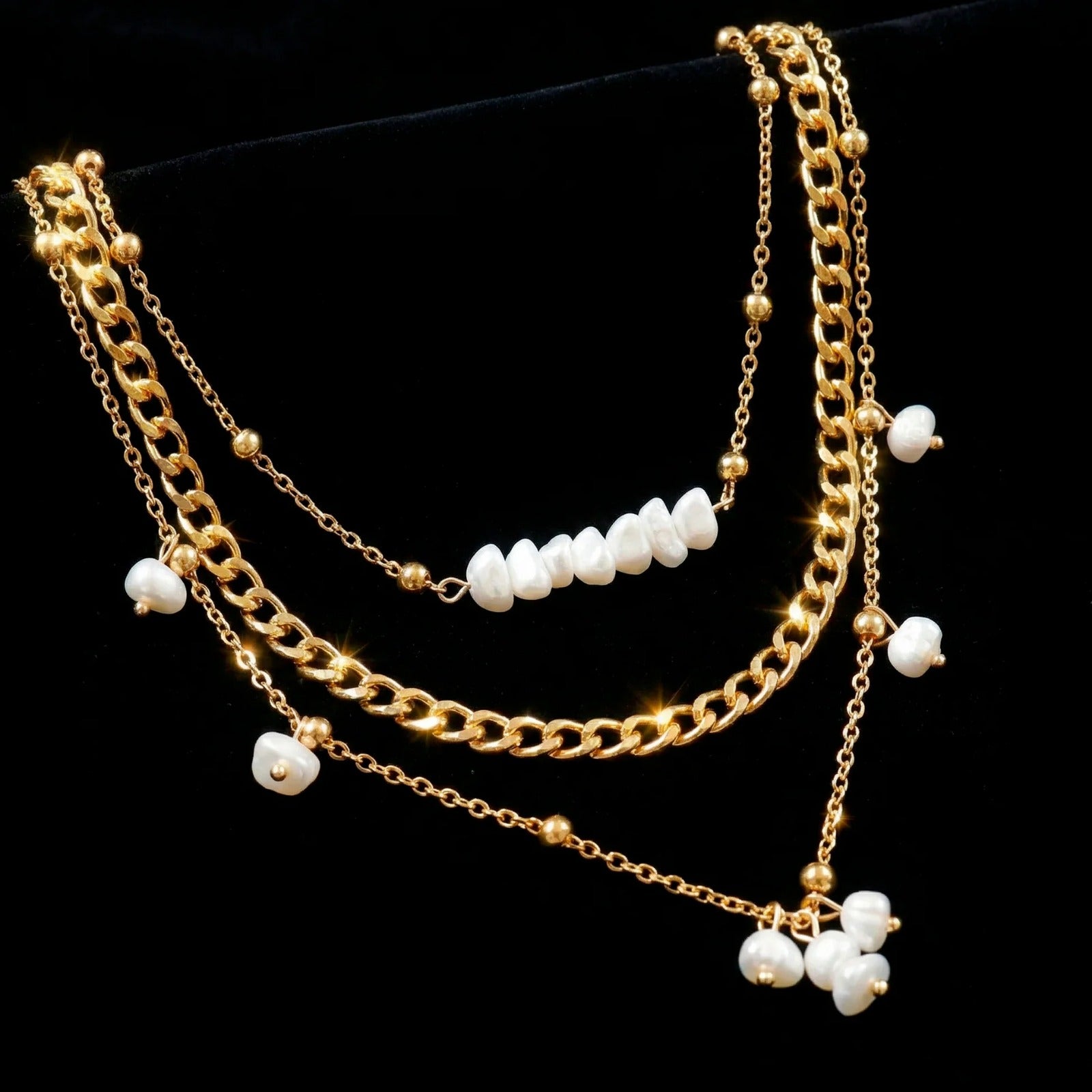 ORNA Necklace Waterproof Multi Layer High Fashion