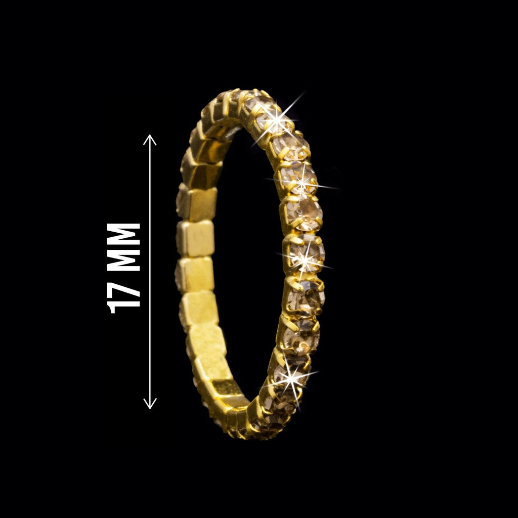 ORNA Earrings Anti-Tarnish Versatile Multilayer Crystal Hoops - Do it Yourself!