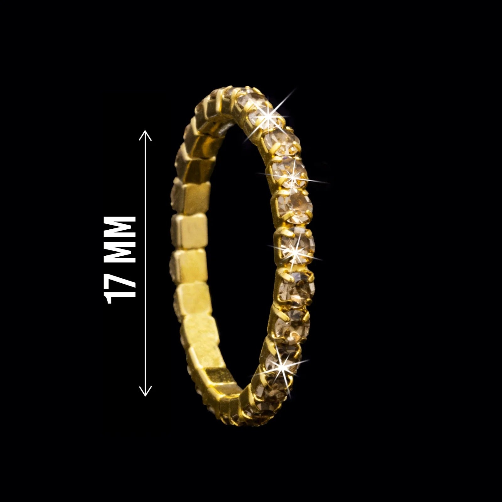 ORNA Earrings Anti-Tarnish Versatile Multilayer Crystal Hoops - Do it Yourself!